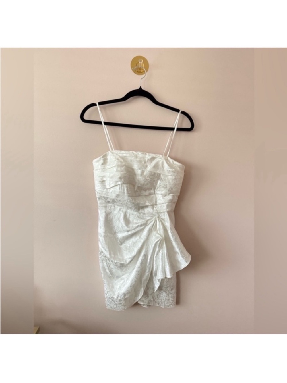 Ronny Kobo White Mini Dress NWT size Small